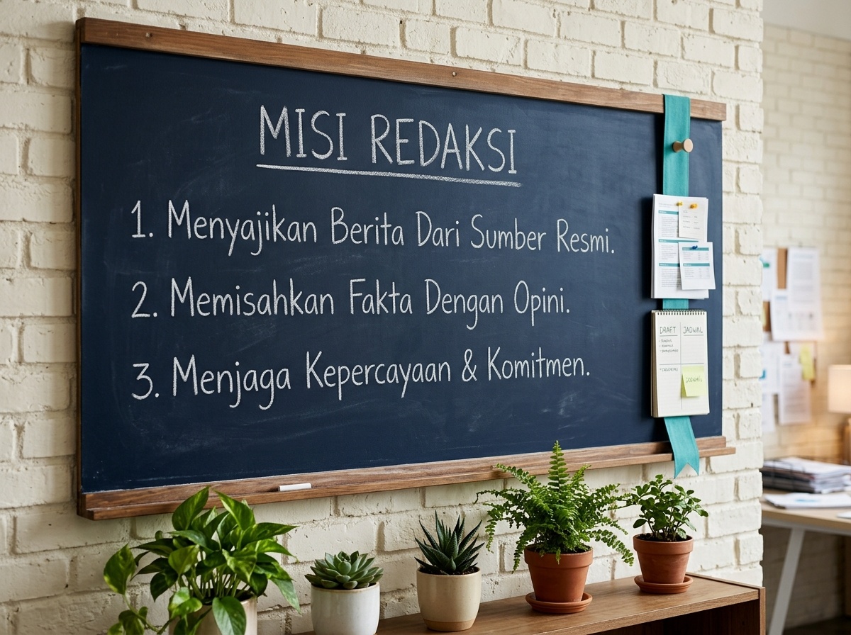 Papan tulis kelas pasar modal dengan diagram silabus belajar mandiri